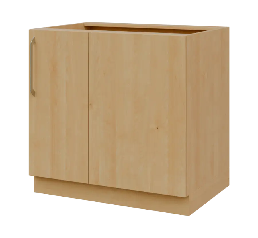 LXSR - 9 spodní skříňka, rohová, 1-dveřová, pravá, 870x900x600, javor horský