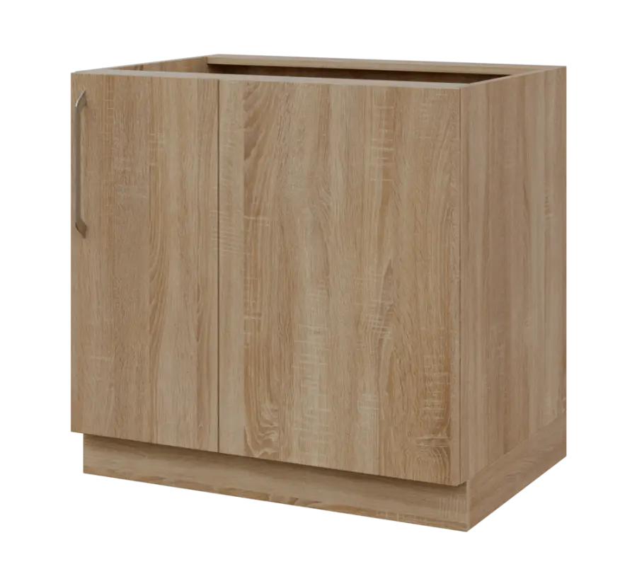 LXSR - 9 spodní skříňka, rohová, 1-dveřová, pravá, 870x900x600, dub bardolino