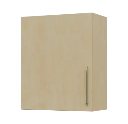 LXH - 6D horní skříňka, 1-dveřová, levá, 730x600x300, bříza světlá