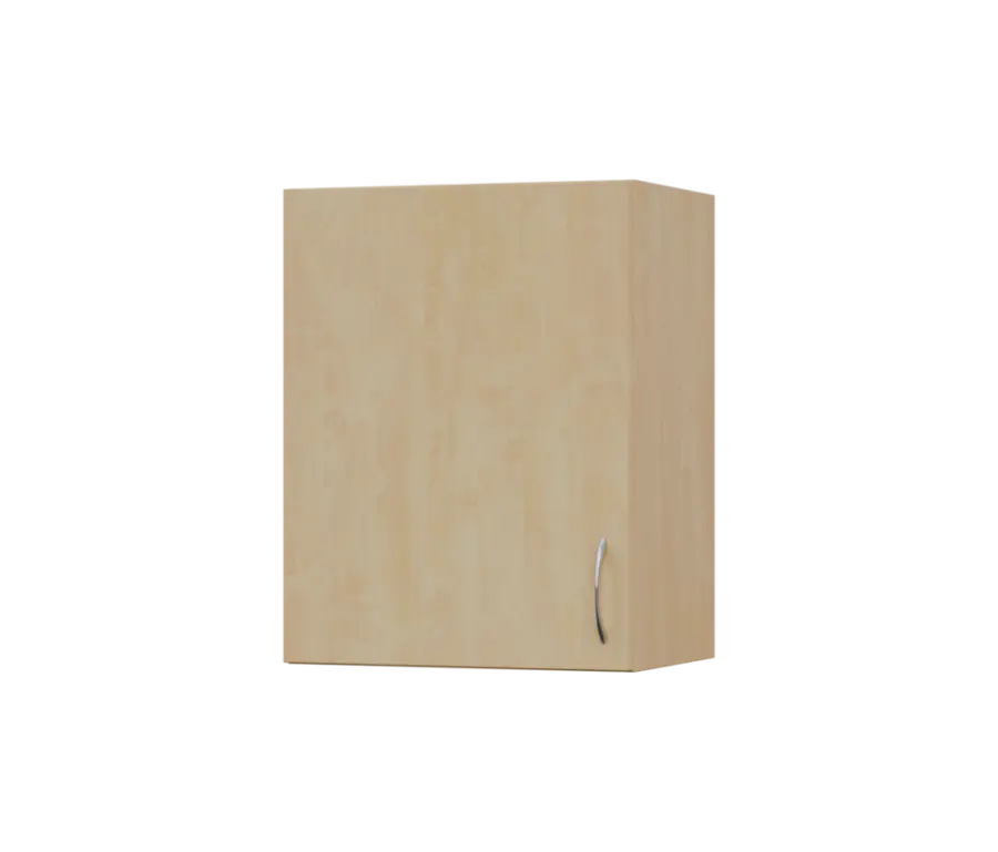 SH5 - 45D horní skříňka, 1-dveřová, levá, 580x450x300, bříza světlá
