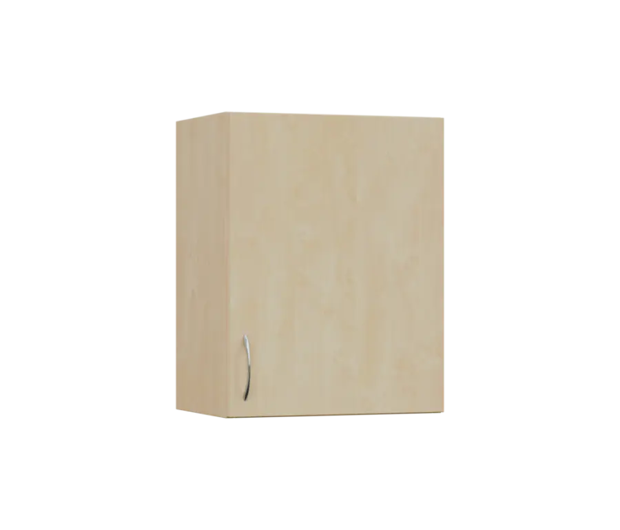 SH5 - 45D horní skříňka, 1-dveřová, pravá, 580x450x300, bříza světlá