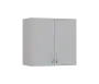 SH5 - 6D2 horní skříňka, 2-dveřová, 580x600x300, šedá
