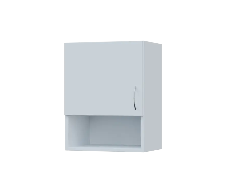SH5 - 45ND horní skříňka, 1-dveřová/nika, levá, 580x450x300, bílá