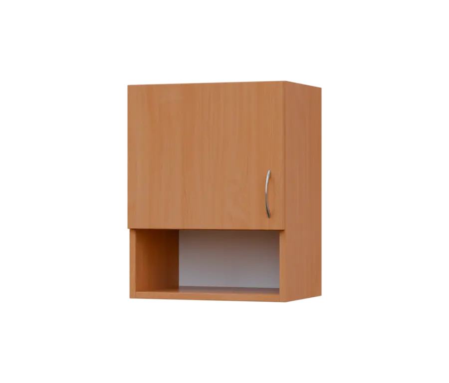 SH5 - 45ND horní skříňka, 1-dveřová/nika, levá, 580x450x300, buk royal