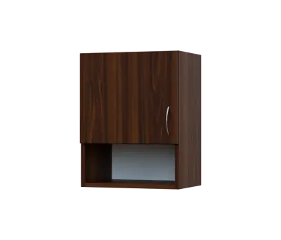 SH5 - 45ND horní skříňka, 1-dveřová/nika, levá, 580x450x300, ořech královský
