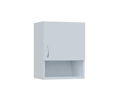 SH5 - 45ND horní skříňka, 1-dveřová/nika, pravá, 580x450x300, bílá