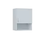 SH5 - 45ND horní skříňka, 1-dveřová/nika, pravá, 580x450x300, bílá