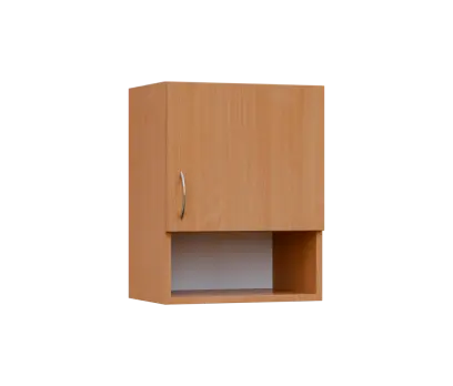 SH5 - 45ND horní skříňka, 1-dveřová/nika, pravá, 580x450x300, buk royal