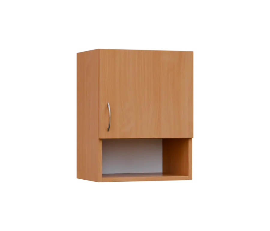 SH5 - 45ND horní skříňka, 1-dveřová/nika, pravá, 580x450x300, buk royal
