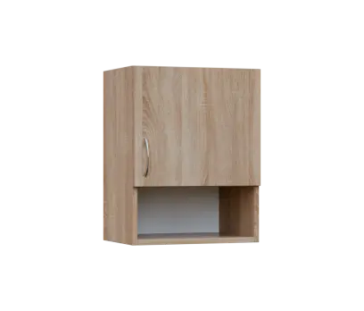 SH5 - 45ND horní skříňka, 1-dveřová/nika, pravá, 580x450x300, dub bardolino