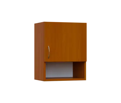 SH5 - 45ND horní skříňka, 1-dveřová/nika, pravá, 580x450x300, třešeň šumavská