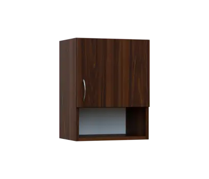 SH5 - 45ND horní skříňka, 1-dveřová/nika, pravá, 580x450x300, ořech královský