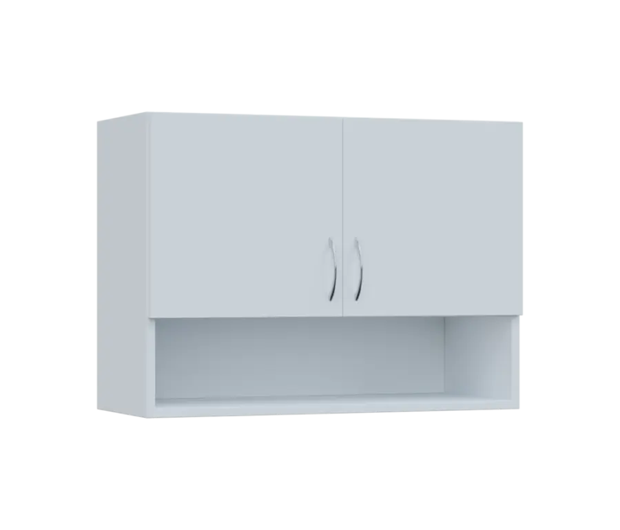 SH5 - 8ND horní skříňka, 2-dveřová/nika, 580x800x300, bílá