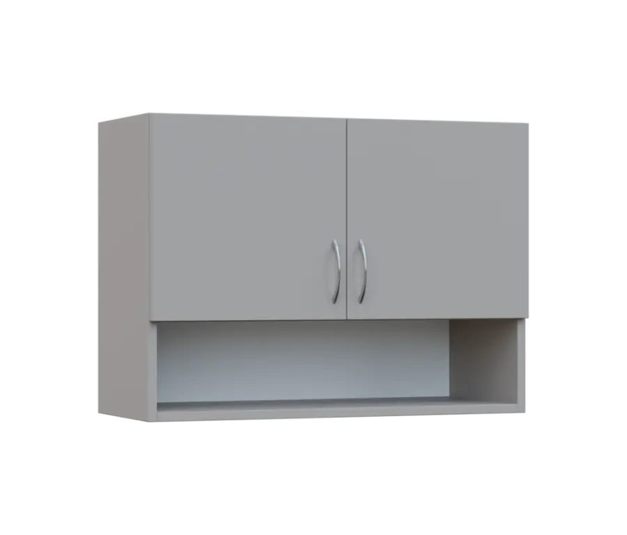 SH5 - 8ND horní skříňka, 2-dveřová/nika, 580x800x300, šedá