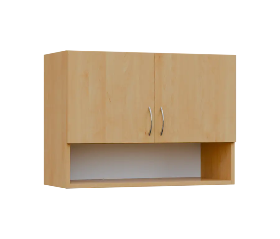 SH5 - 8ND horní skříňka, 2-dveřová/nika, 580x800x300, javor horský