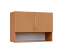 SH5 - 8ND horní skříňka, 2-dveřová/nika, 580x800x300, buk royal