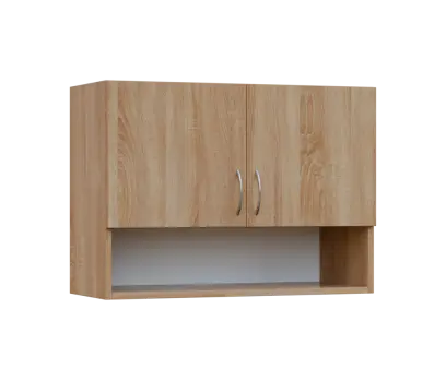SH5 - 8ND horní skříňka, 2-dveřová/nika, 580x800x300, dub bardolino