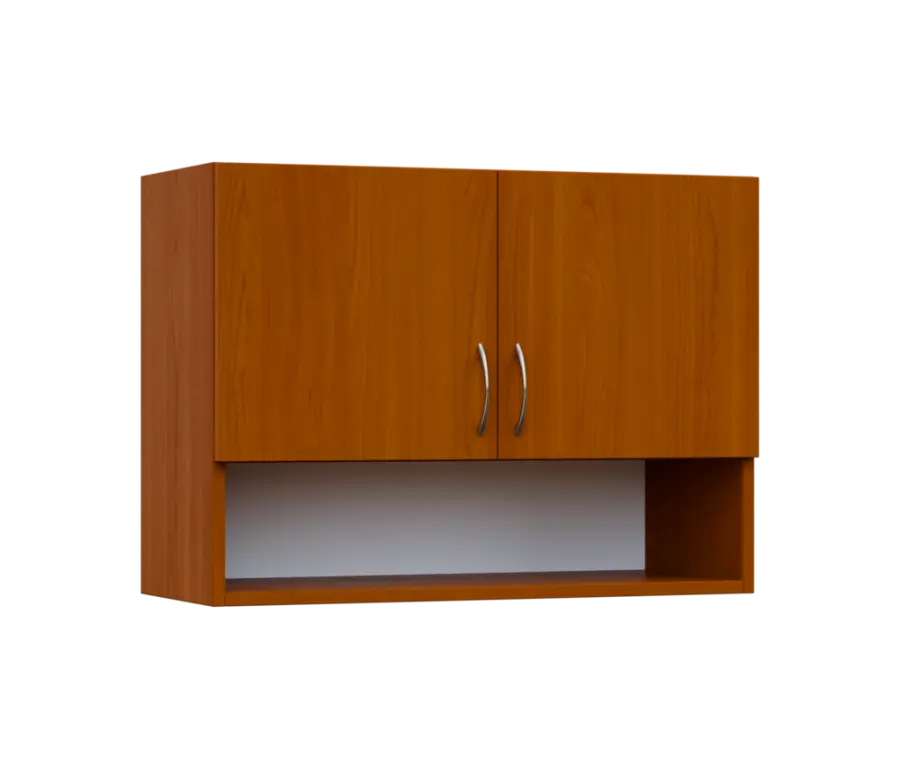 SH5 - 8ND horní skříňka, 2-dveřová/nika, 580x800x300, třešeň šumavská
