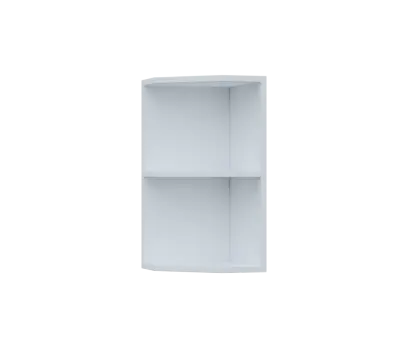 SHZ5 - 3 skříňka horní, rohová, policová, levá, 580x300x300, bílá