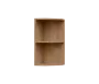 SHZ5 - 3 skříňka horní, rohová, policová, pravá, 580x300x300, dub bardolino