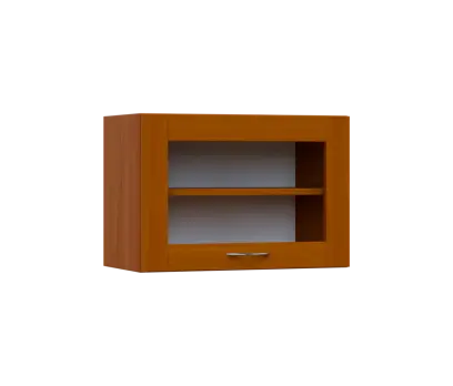 SHV - 64S horní skříňka, výklop, prosklená, 414x600x300, třešeň šumavská SHV - 64S horní skříňka, výklop, prosklená, 414x600x300, třešeň šumavská