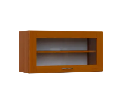 SHV - 84S horní skříňka, výklop, prosklená, 414x800x300, třešeň šumavská SHV - 84S horní skříňka, výklop, prosklená, 414x800x300, třešeň šumavská