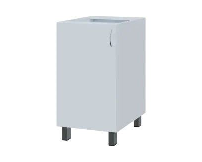 SS - 45D spodní skříňka, 1-dveřová, levá, 870x450x600, bílá SS - 45D spodní skříňka, 1-dveřová, levá, 870x450x600, bílá