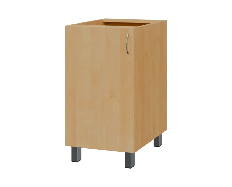 SS - 45D spodní skříňka, 1-dveřová, levá, 870x450x600, javor horský