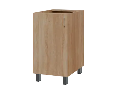 SS - 45D spodní skříňka, 1-dveřová, levá, 870x450x600, dub bardolino SS - 45D spodní skříňka, 1-dveřová, levá, 870x450x600, dub bardolino