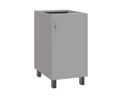 SS - 45D spodní skříňka, 1-dveřová, pravá, 870x450x600, šedá