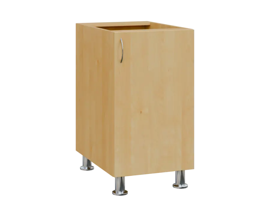 SS - 45D spodní skříňka, 1-dveřová, pravá, 870x450x600, javor horský