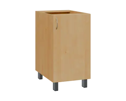 SS - 45D spodní skříňka, 1-dveřová, pravá, 870x450x600, javor horský