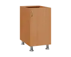 SS - 45D spodní skříňka, 1-dveřová, pravá, 870x450x600, buk royal
