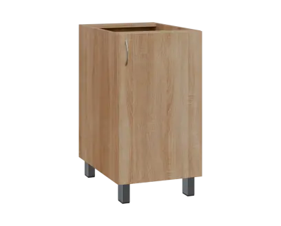 SS - 45D spodní skříňka, 1-dveřová, pravá, 870x450x600, dub bardolino