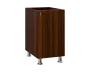 SS - 45D spodní skříňka, 1-dveřová, pravá, 870x450x600, ořech královský