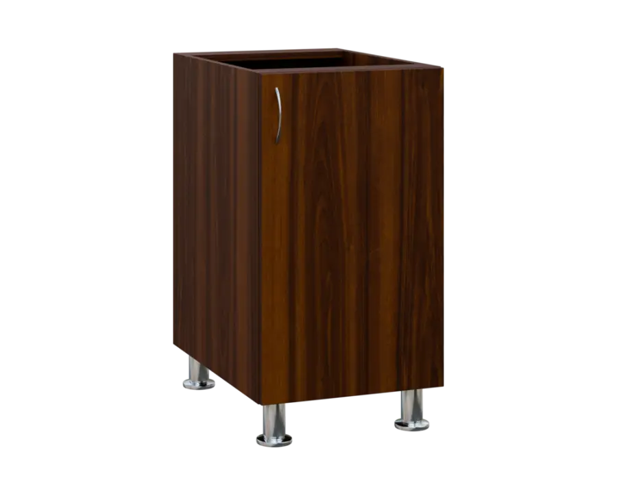 SS - 45D spodní skříňka, 1-dveřová, pravá, 870x450x600, ořech královský