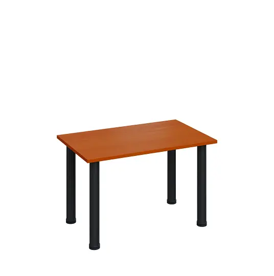 G-43 Konferenční stolek 800 x 500 mm, deska 18 mm, třešeň šumavská / nohy černé RAL9005