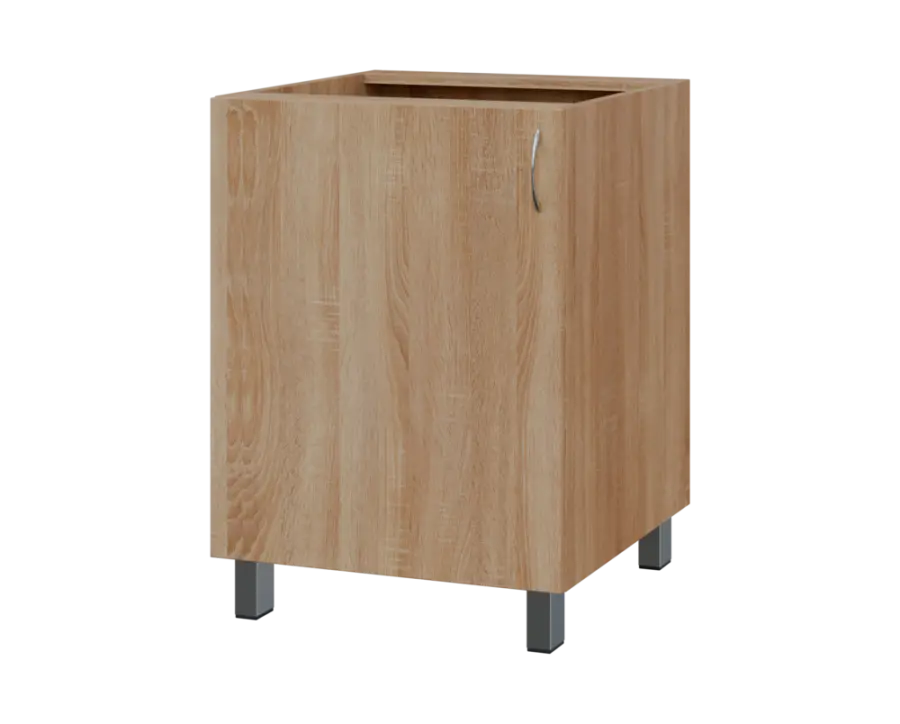 SS - 6D spodní skříňka, 1-dveřová, levá, 870x600x600, dub bardolino