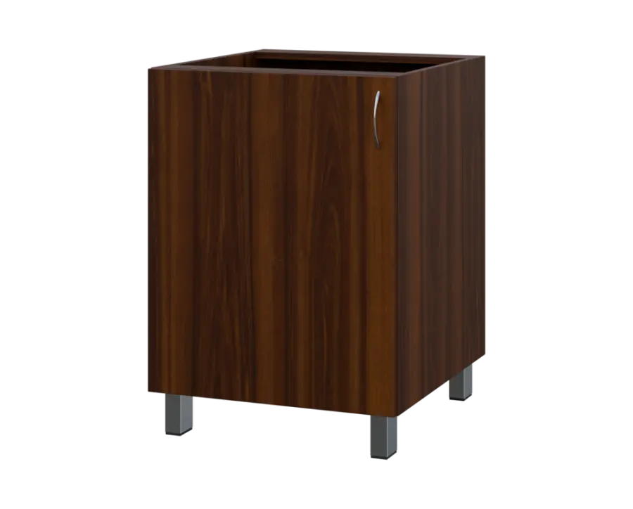 SS - 6D spodní skříňka, 1-dveřová, levá, 870x600x600, ořech královský