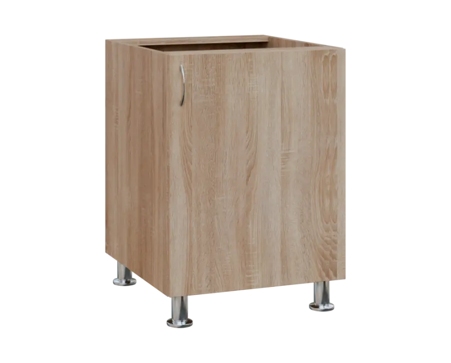 SS - 6D spodní skříňka, 1-dveřová, pravá, 870x600x600, dub bardolino