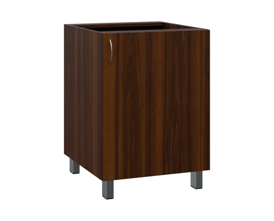 SS - 6D spodní skříňka, 1-dveřová, pravá, 870x600x600, ořech královský