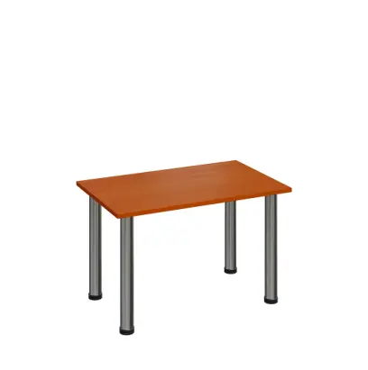 G-43 Konferenční stolek 800 x 500 mm, deska 18 mm, třešeň šumavská / nohy chrom