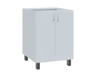 SS - 6D2 spodní skříňka, 2-dveřová, 870x600x600, bílá