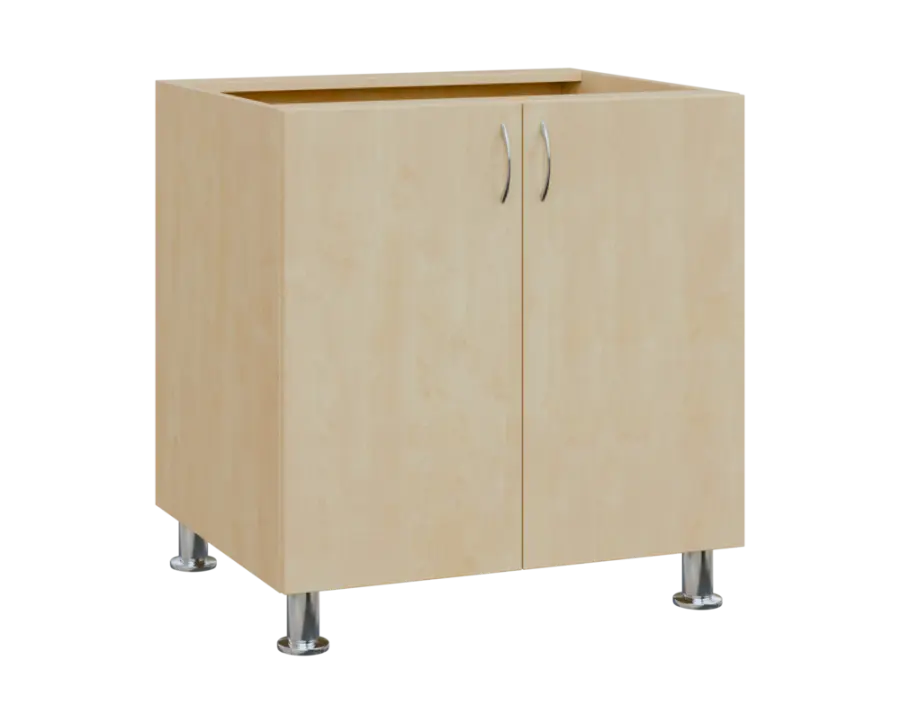 SS - 8D spodní skříňka, 2-dveřová, 870x800x600, bříza světlá