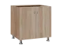 SS - 8D spodní skříňka, 2-dveřová, 870x800x600, dub bardolino