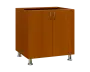 SS - 8D spodní skříňka, 2-dveřová, 870x800x600, třešeň šumavská