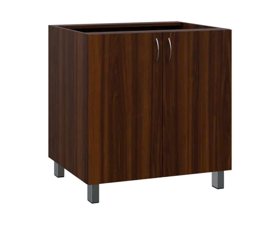 SS - 8D spodní skříňka, 2-dveřová, 870x800x600, ořech královský