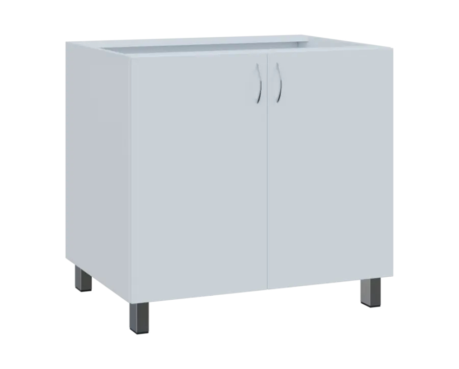 SS - 9D spodní skříňka, 2-dveřová, 870x900x600, bílá