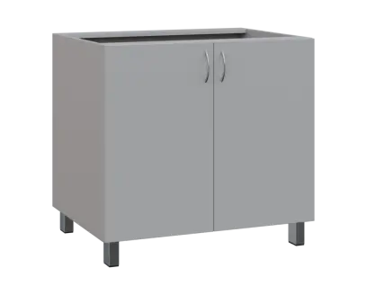 SS - 9D spodní skříňka, 2-dveřová, 870x900x600, šedá