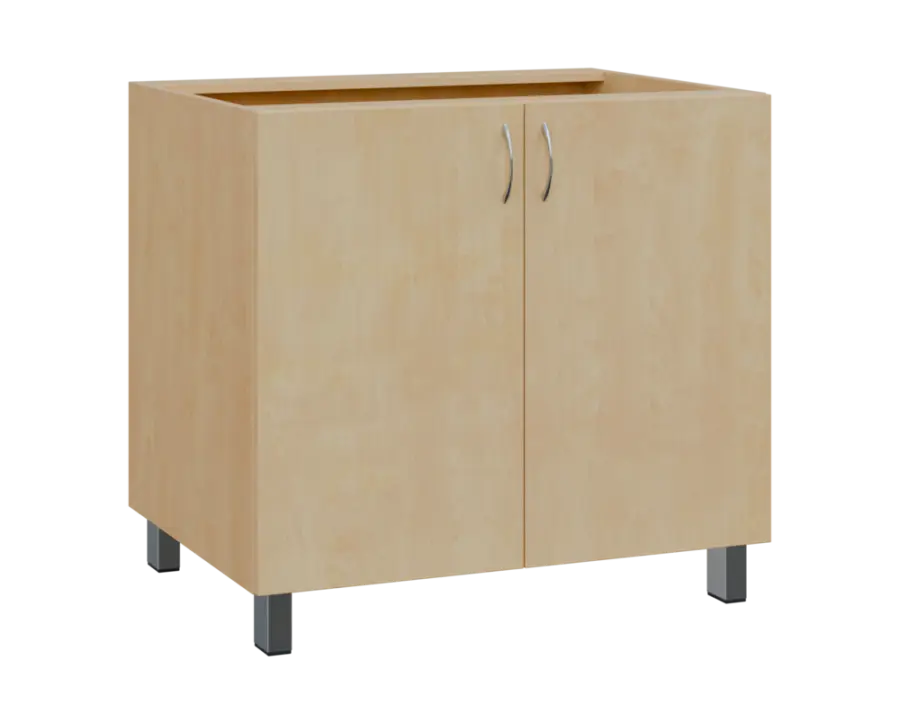 SS - 9D spodní skříňka, 2-dveřová, 870x900x600, bříza světlá
